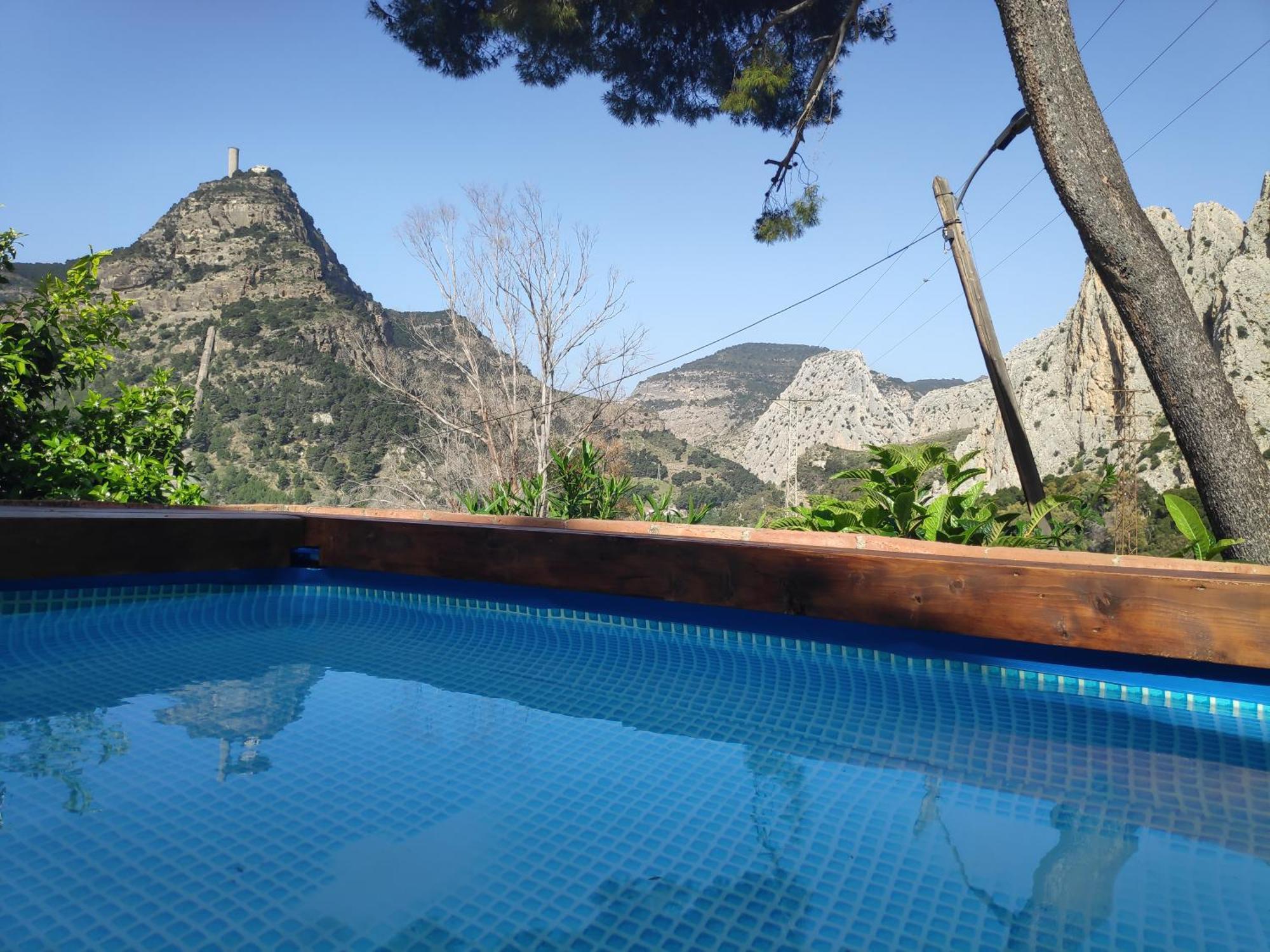Villa Refugio de El Chorro Habitación foto
